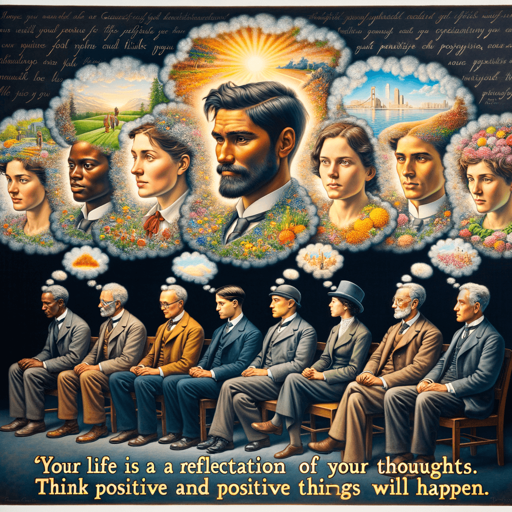Your life is a reflection of your thoughts. Think positive and positive things will happen. — Lou Holtz, United States.