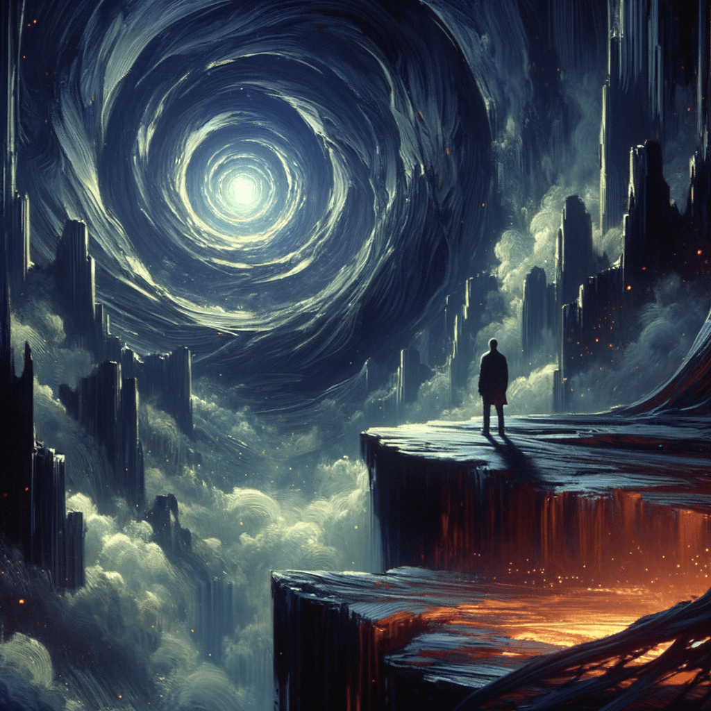 当你凝视深渊时,深渊也在凝视着你。 - Friedrich Nietzsche