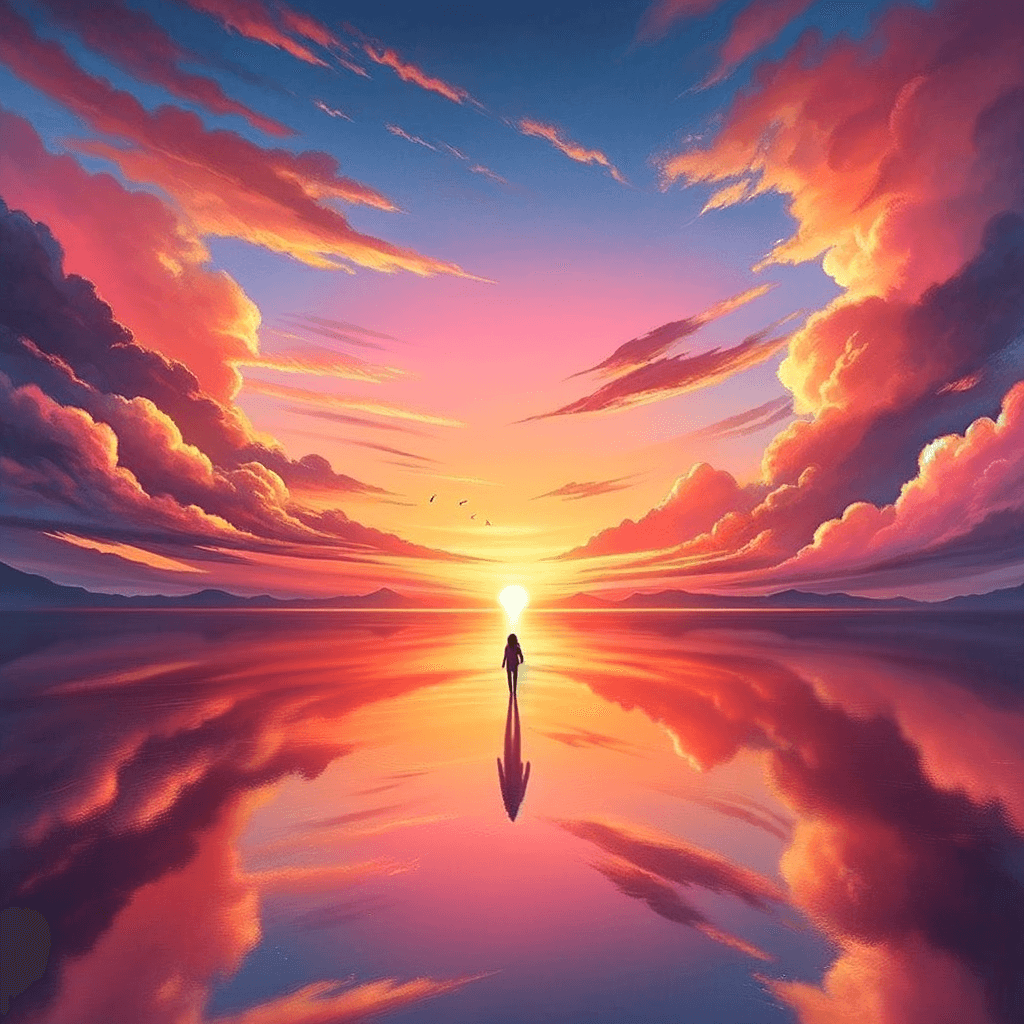 Each sunset gives us a new opportunity to start again.