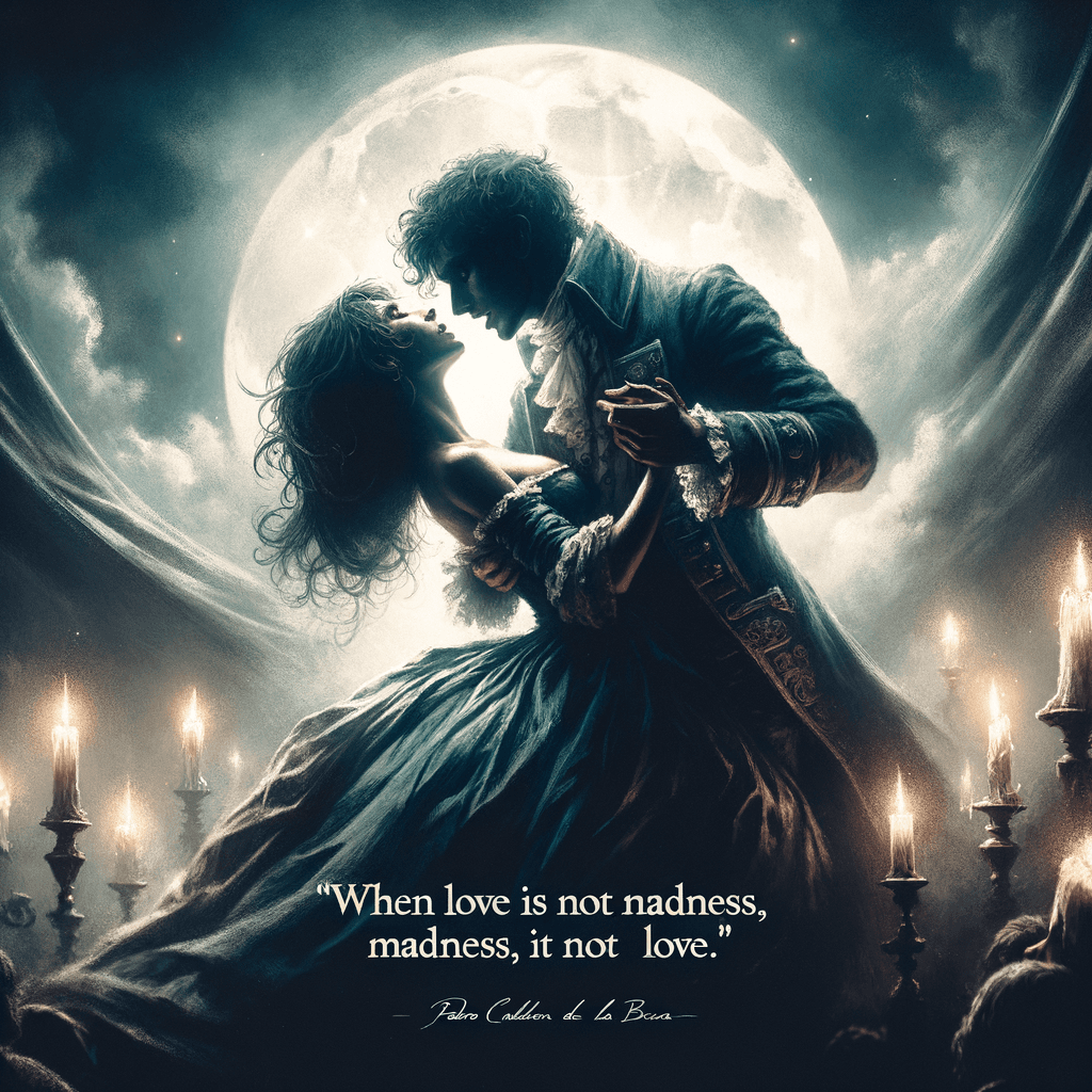 Cuando el amor no es locura, no es amor. - Pedro Calderón de la Barca