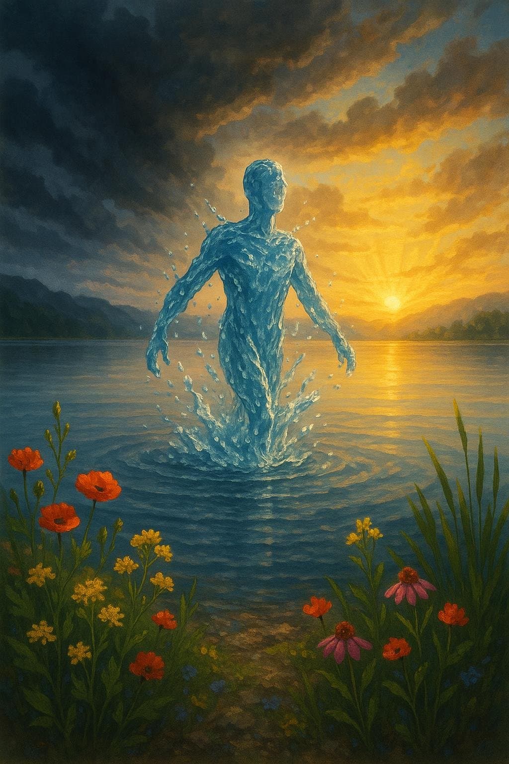 You don’t drown by falling in the water; you drown by staying there. — Ed Cole