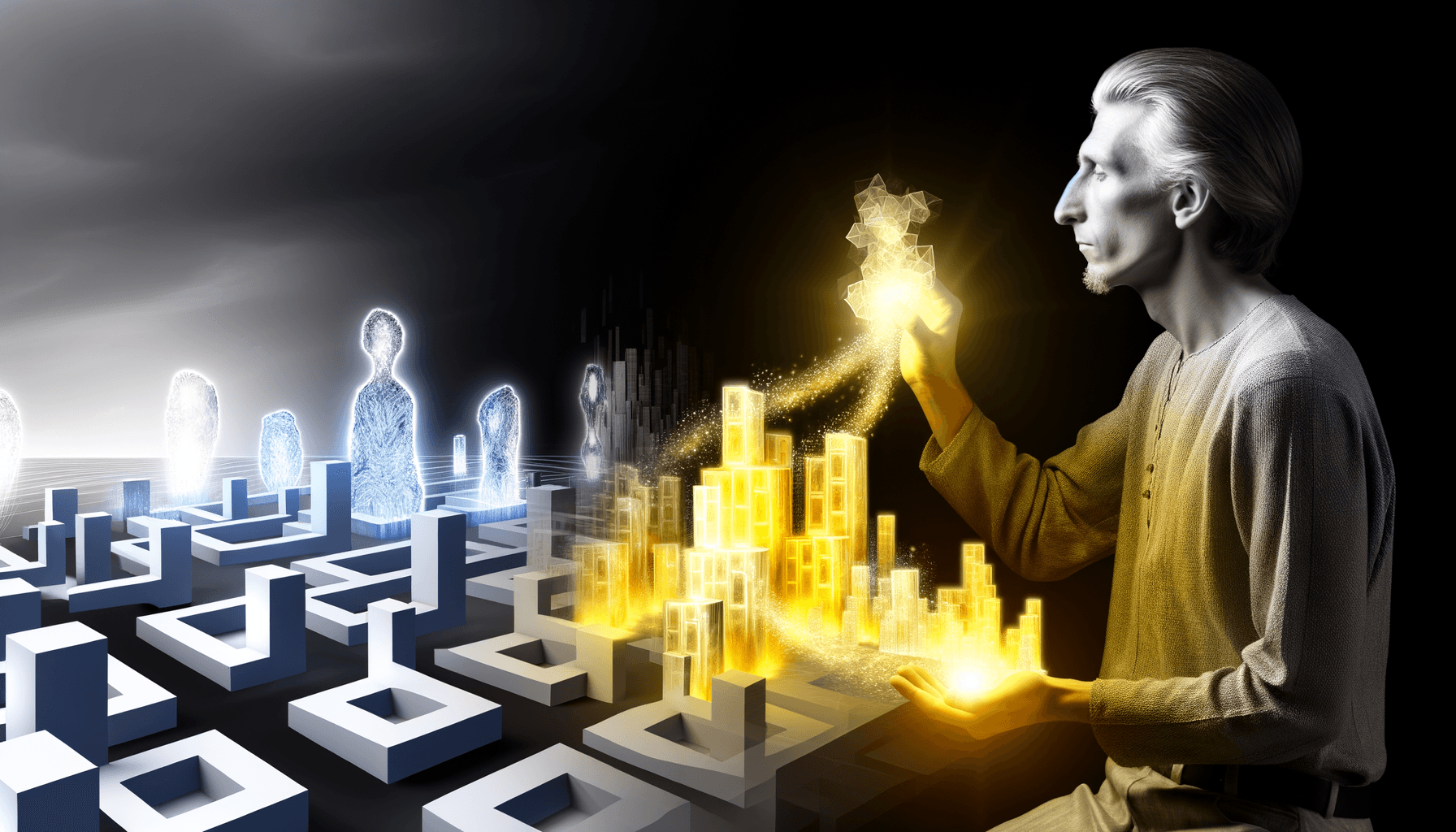 La única manera de lograr el cambio es crearlo. — Jean-Luc Godard