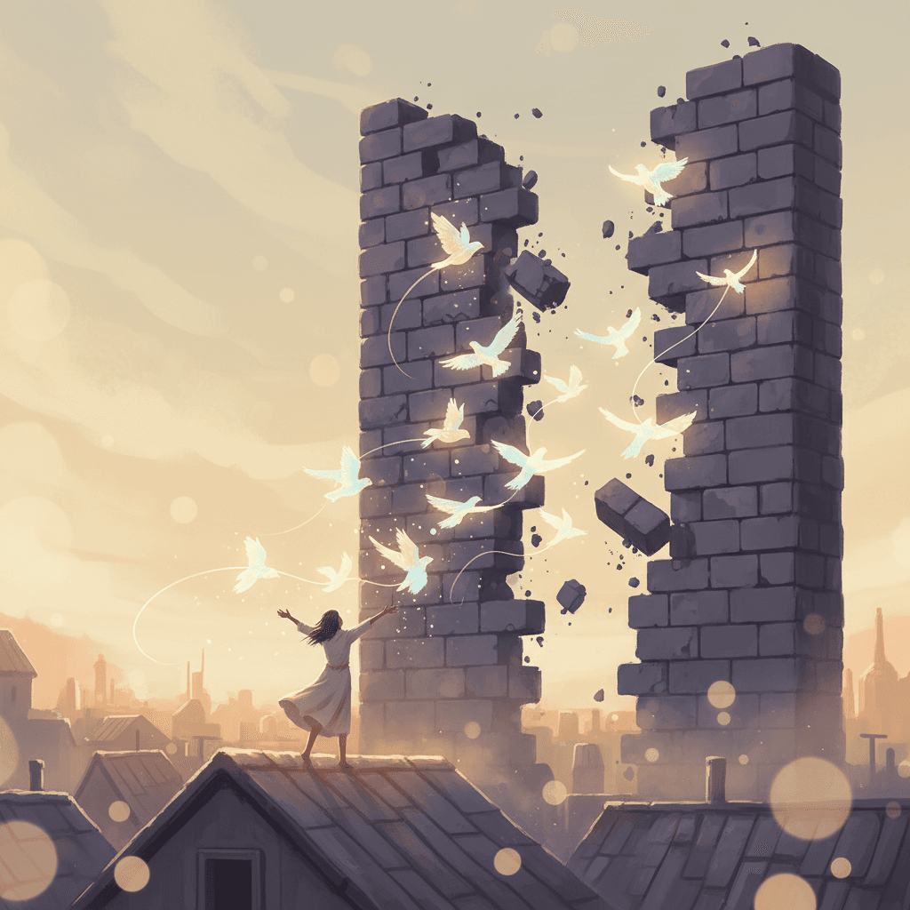 Carry a quiet rebellion of joy and let it dismantle doubt brick by brick — Gabriel García Márquez