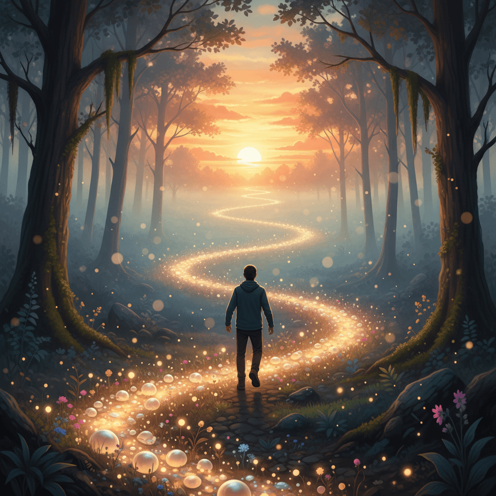 Walking Into the Unknown With Curious Courage Step forward with curiosity; the path will reveal itself beneath your feet. — Søren Kierkegaard