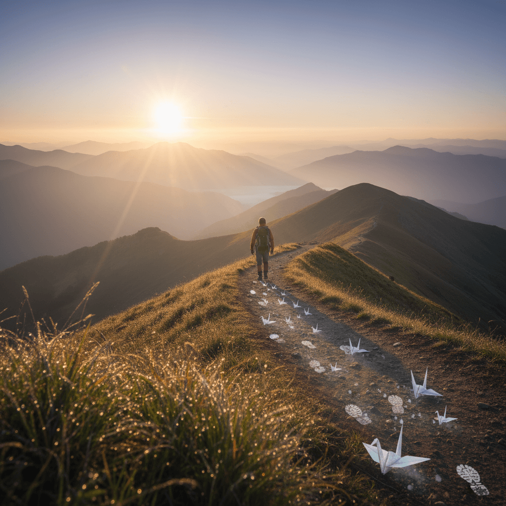 Fold forgiveness into your steps and walk farther than yesterday's fear. — Desmond Tutu