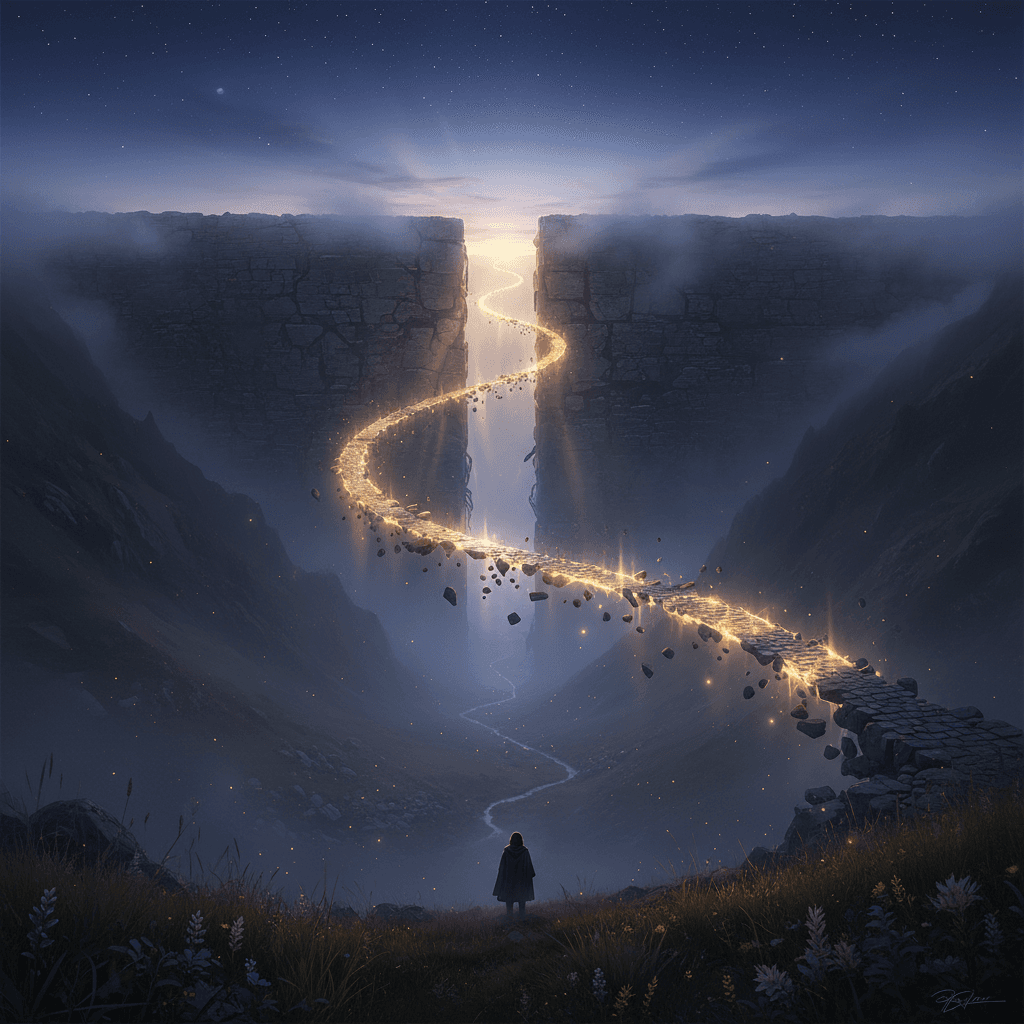 Cuando la imaginación supera los muros de la certeza Deja que tu imaginación construya puentes donde la certeza no ve más que muros. — Khalil Gibran