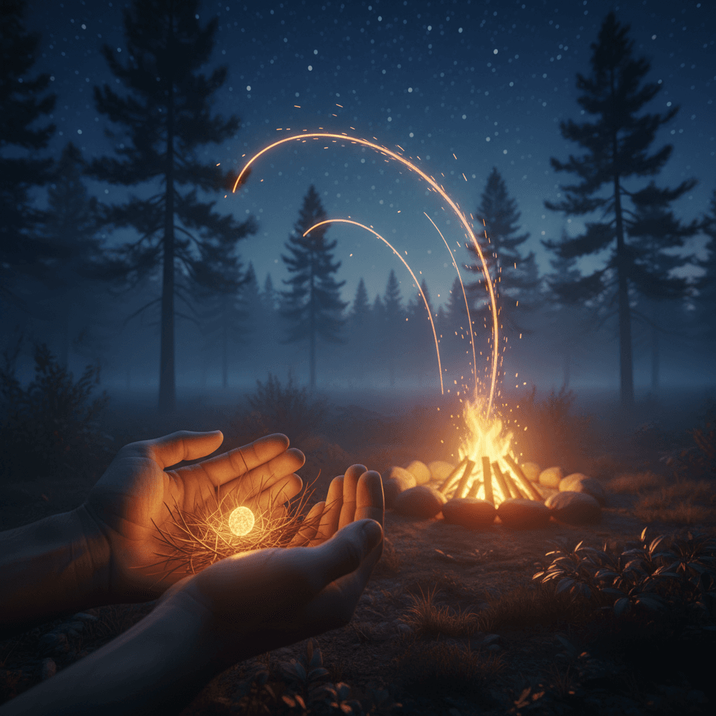 Una idea nueva es una chispa: protégela, nútrela y deja que se convierta en fuego. — Albert Camus