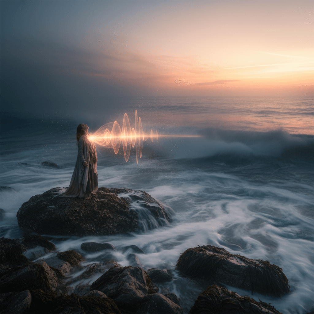 Canta lo que debas con tanta insistencia que la orilla del silencio retroceda. — Safo