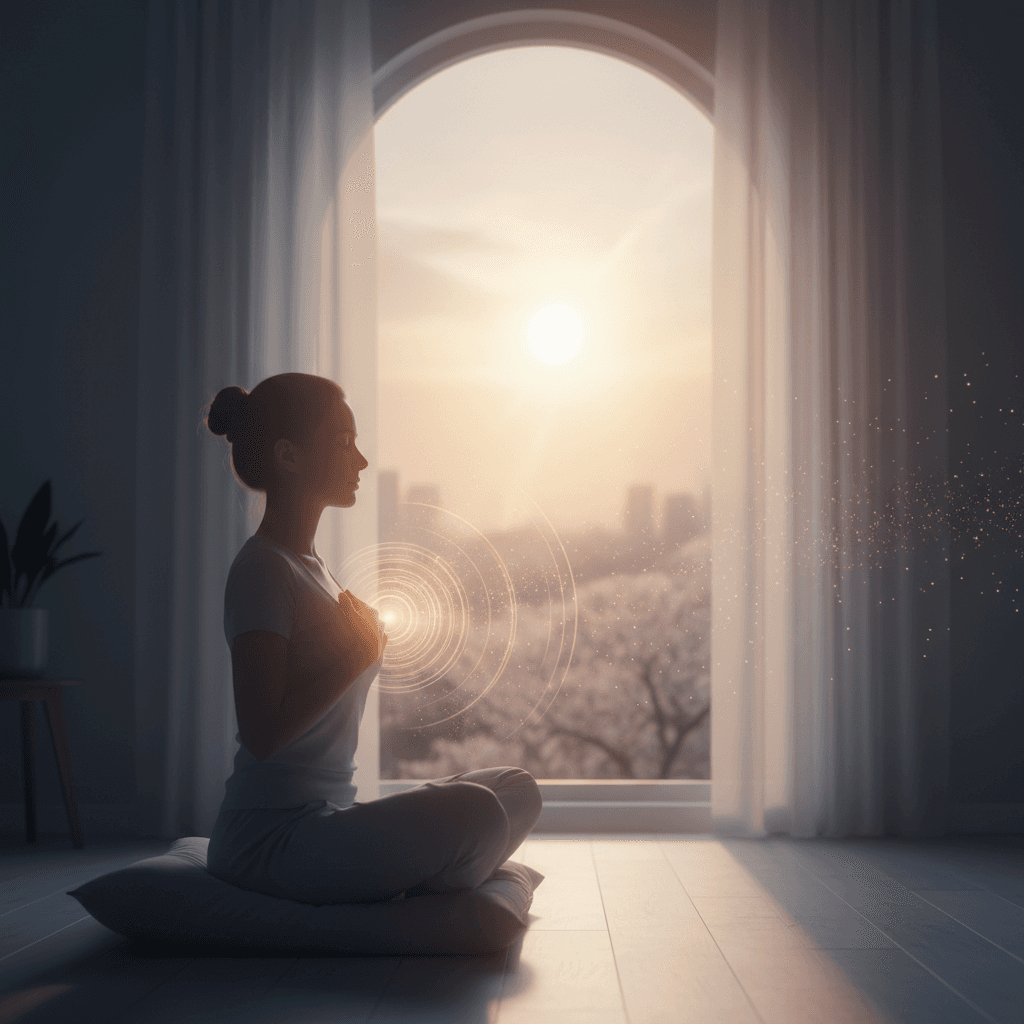 一次平稳的心跳就能平息千般疑虑。——一行禅师