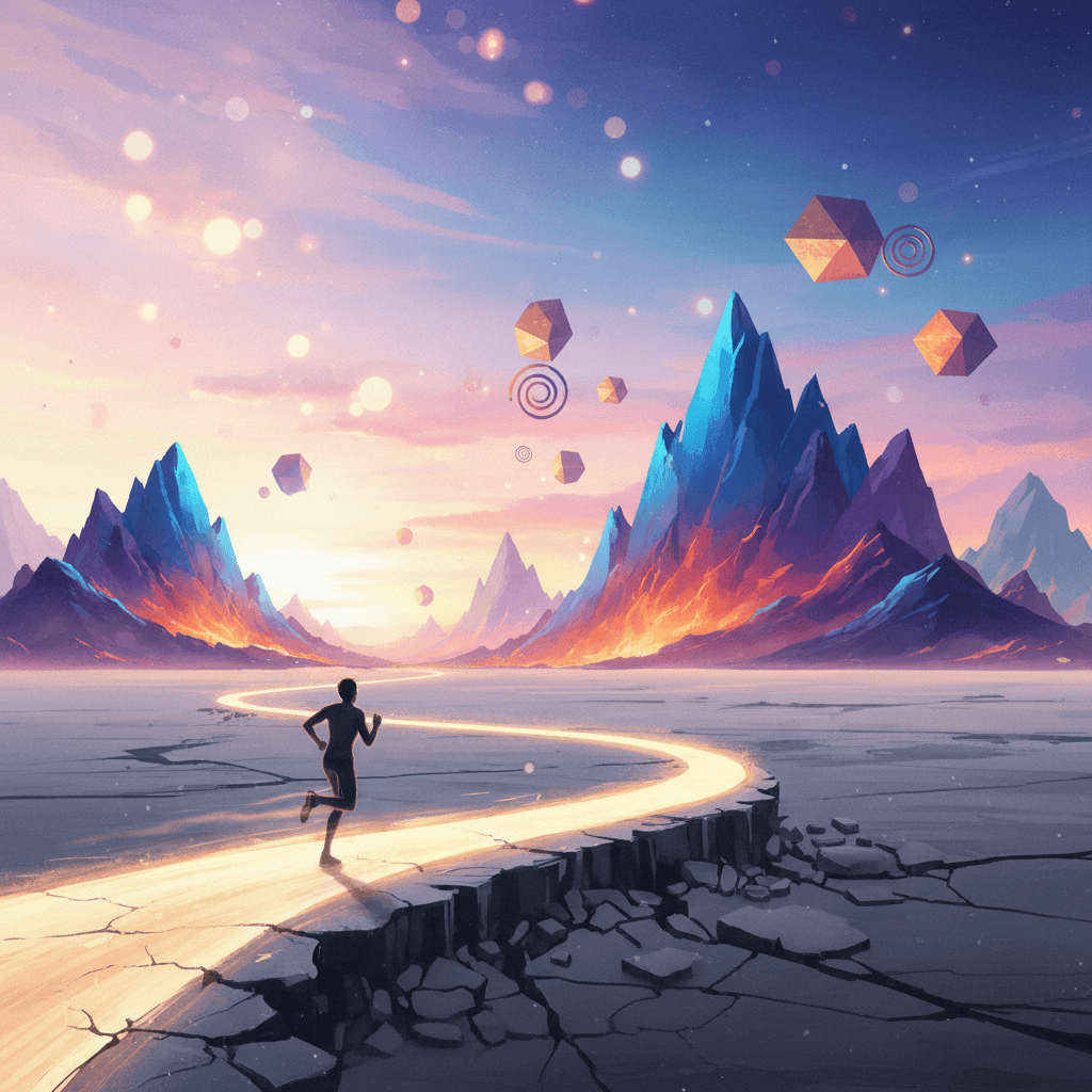 Run toward the strange and new; that motion keeps the world from feeling flat. — Haruki Murakami