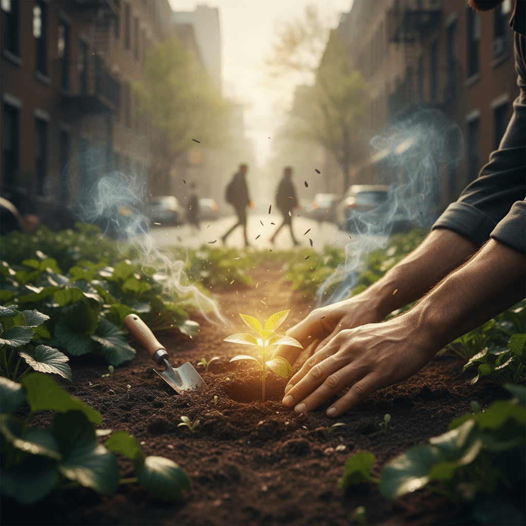 Actúa contra el absurdo sembrando la verdad en la tierra de la vida cotidiana. — Albert Camus