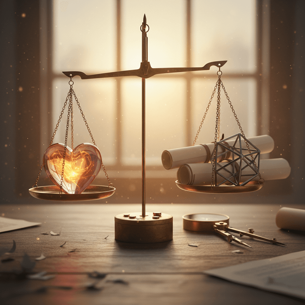 Que la labor del corazón sea tan importante como los planes de la mente. — Kahlil Gibran