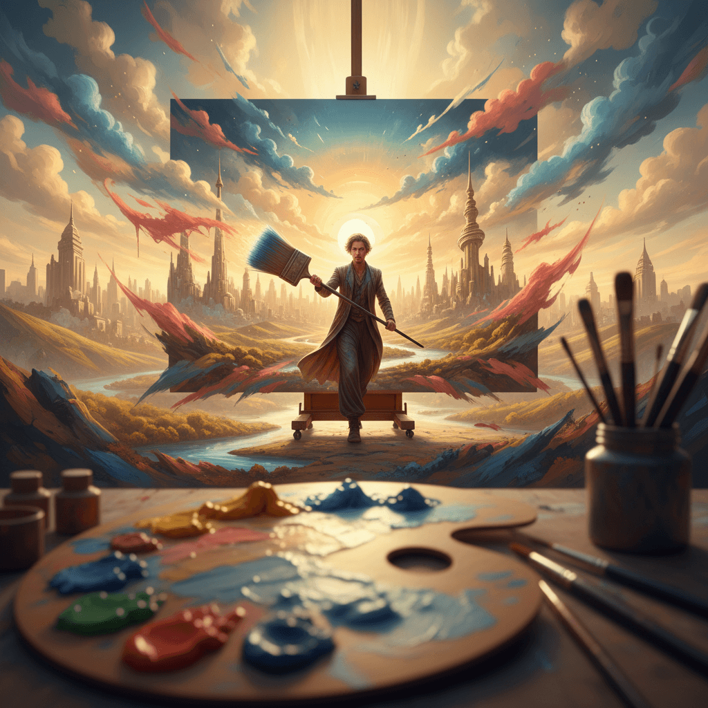 Draw the future in broad strokes, then live inside the painting — Kahlil Gibran