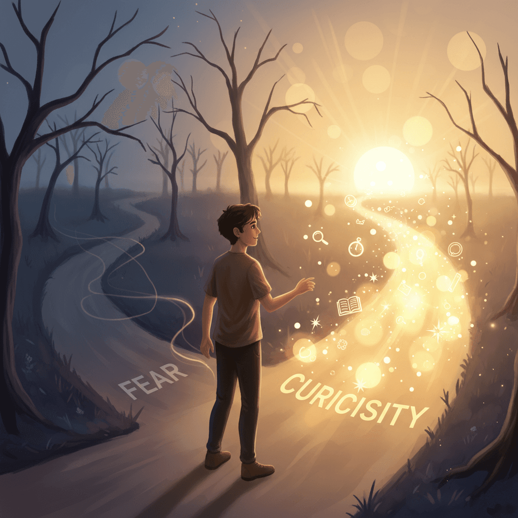 Create one small miracle today by choosing curiosity over fear. — Paulo Coelho