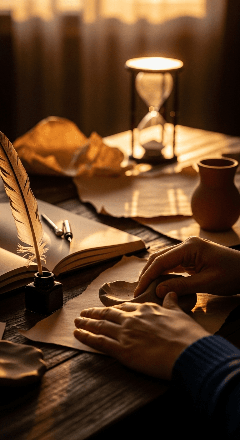 Crea sentido con las manos y las palabras; lo demás llega con el tiempo. — Toni Morrison