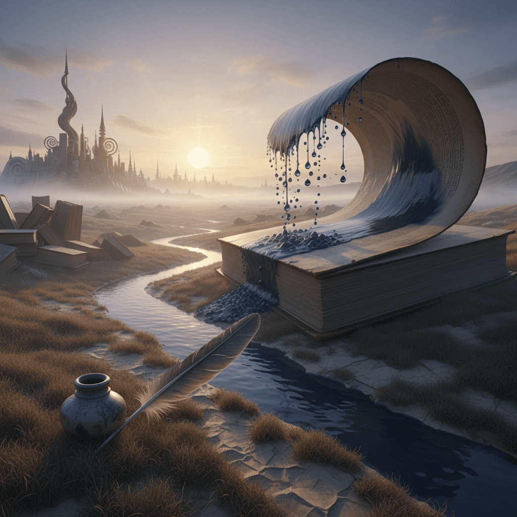 Turn the page when a chapter drains you; new ink awaits — Emily Dickinson