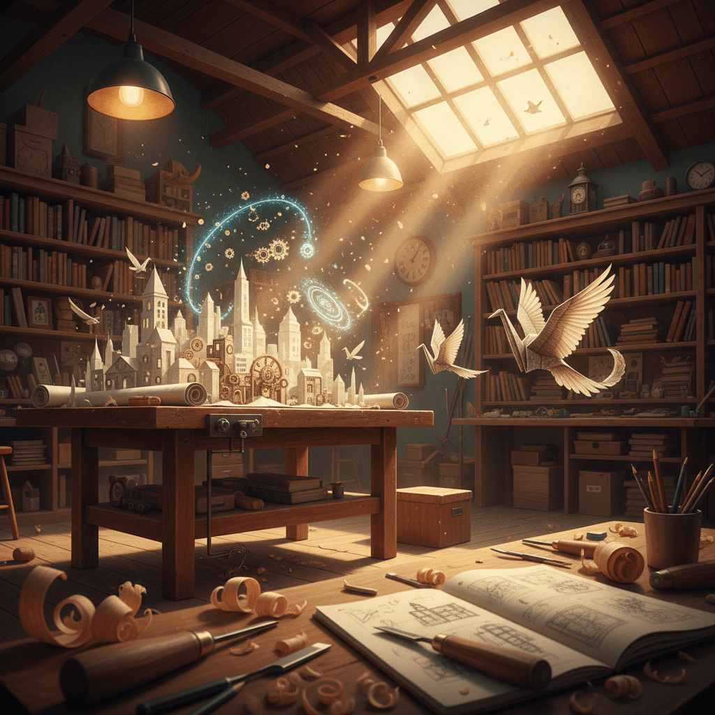 Haz de tu imaginación un taller, trabaja allí a diario y construye la vida que imaginas. — Gabriel García Márquez