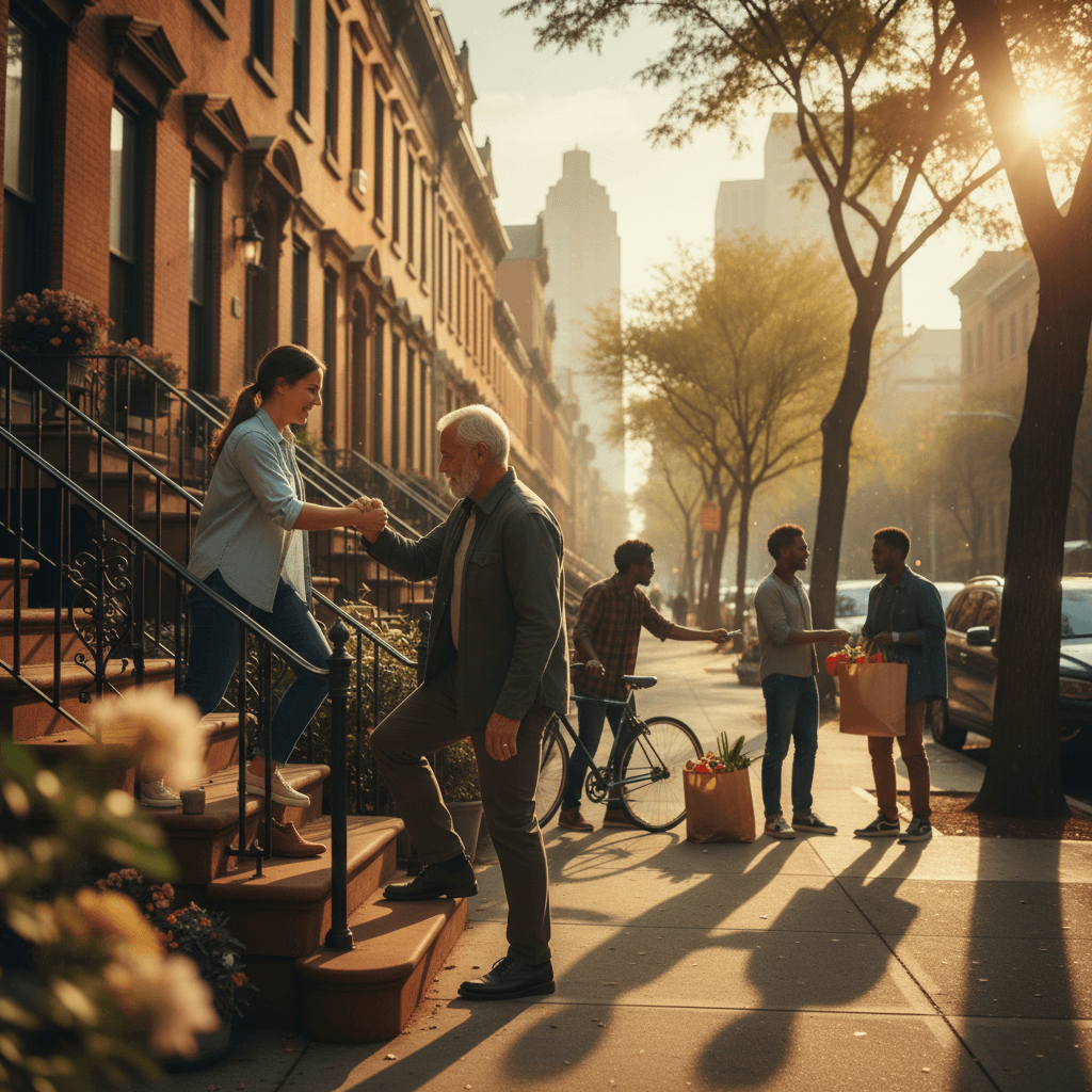 Lift one neighbor and you lift the neighborhood — Frederick Douglass