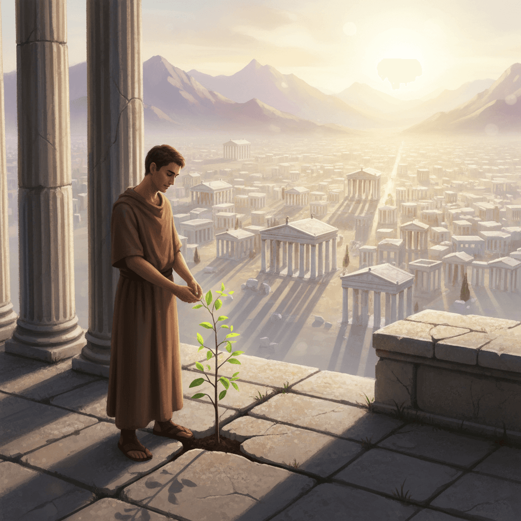 Act from reason and compassion; small steady deeds change empires — Marcus Aurelius