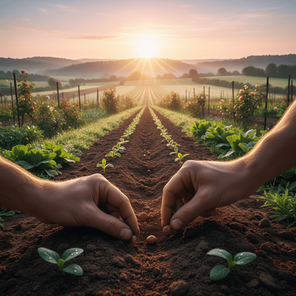 Plant intention in the soil of effort, harvest the life you imagine. — Kahlil Gibran