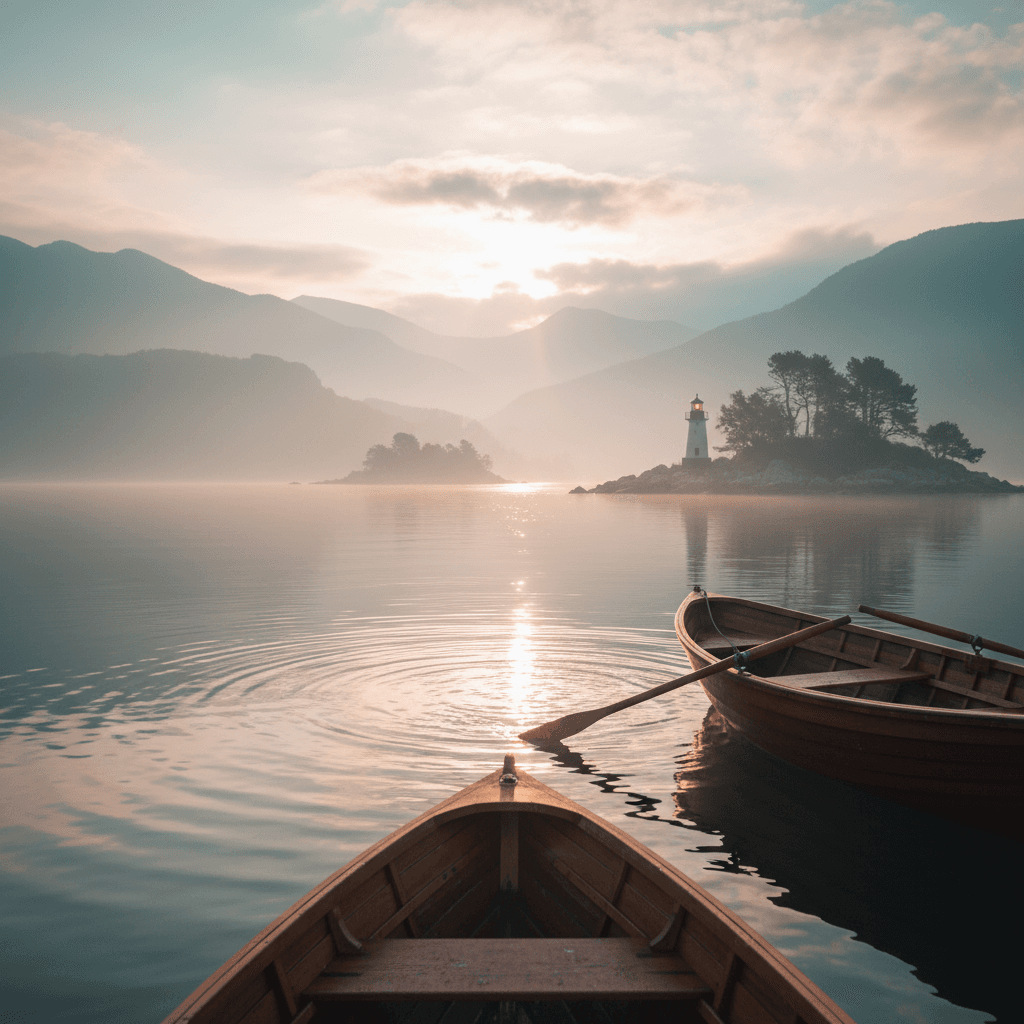 Steady Oars of Desire Toward Imagined Shores Let your desires be the oars; row steadily toward the shore you imagine — Sappho