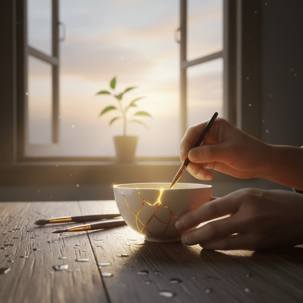 Begin again with the same heart and a wiser hand. — Yoko Ono