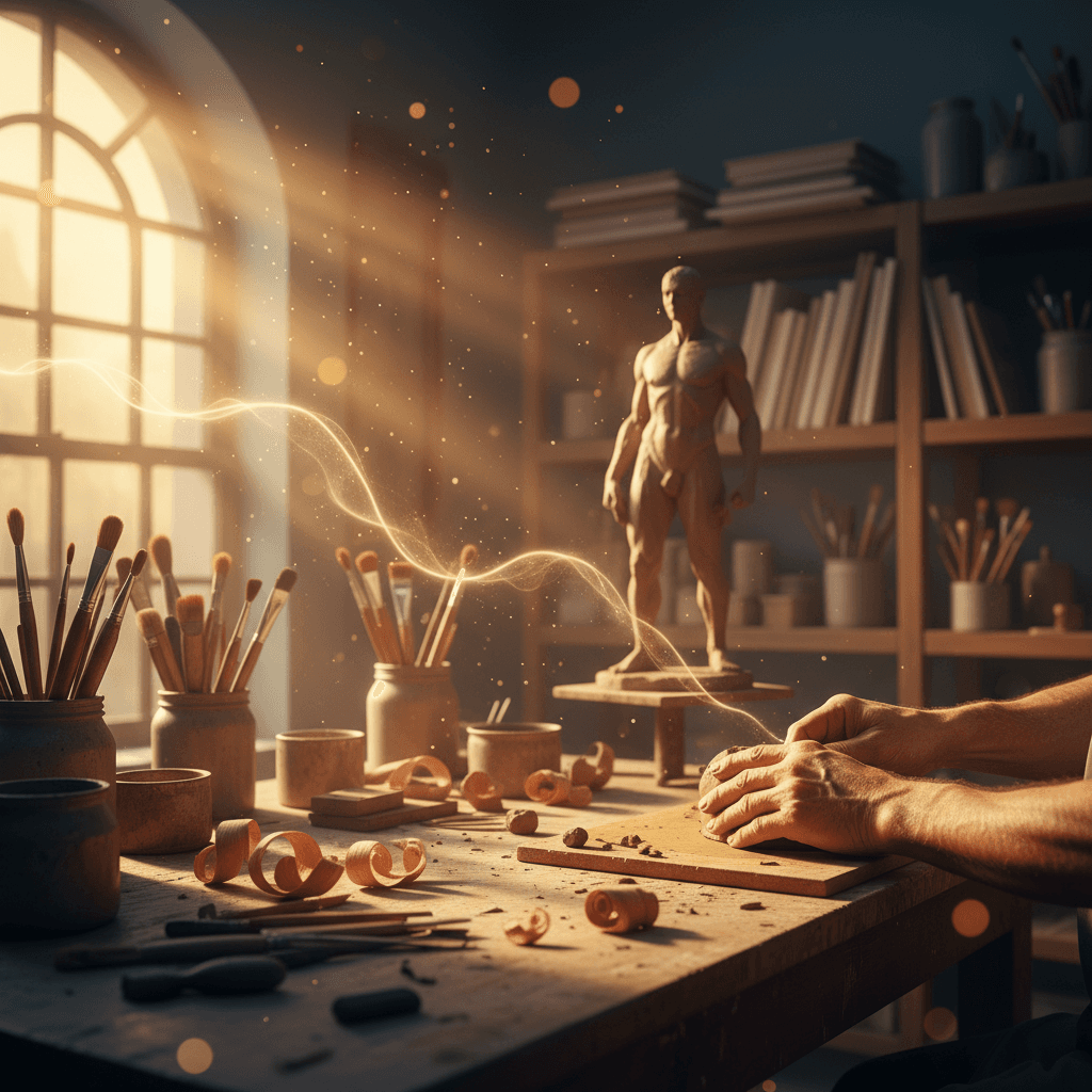 Talent Ignites, Relentless Work Shapes Lasting Art The artist is nothing without the gift, but the gift is nothing without work. — Émile Zola