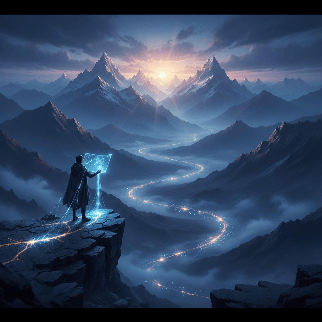 Cartografiar la duda para cruzar el desafío Convierte la duda en un mapa y avanza hacia lo que te desafía. — Rumi