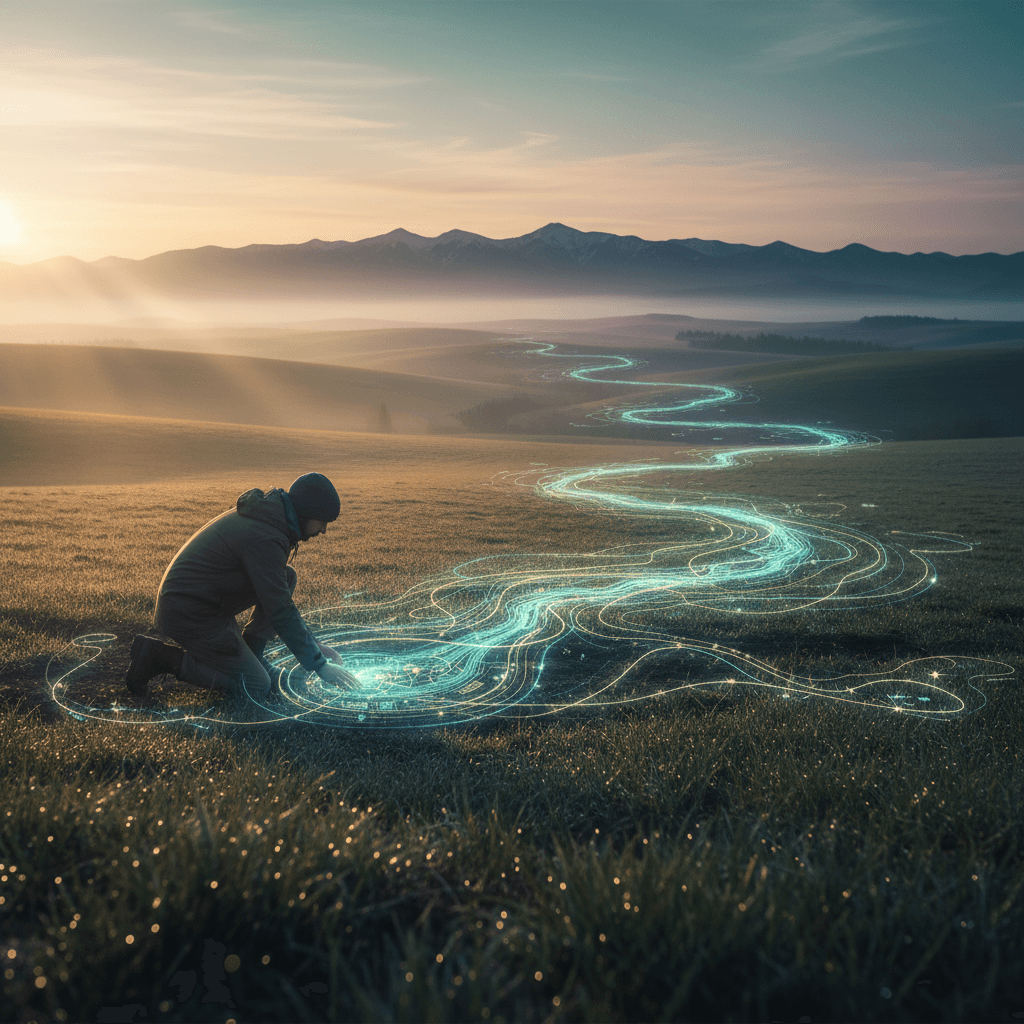 以好奇之心重新开始,在别人只看到同一片土地的地方,你会发现新的地图。 — 村上春树