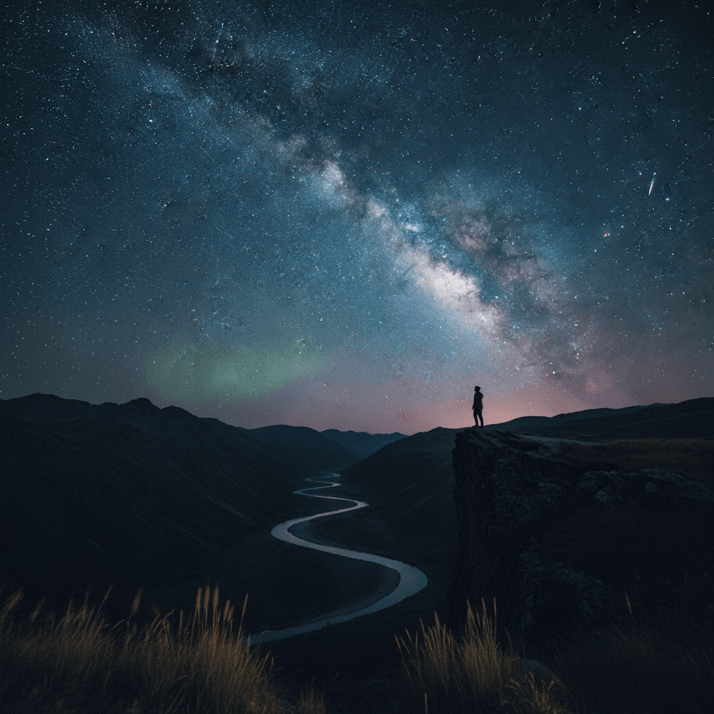 Look up to the vast and use its scale to measure what truly matters in your life. — Carl Sagan