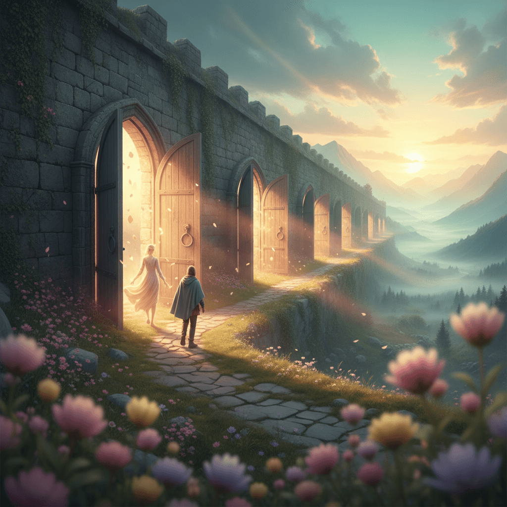 La compasión que convierte muros en puertas Camina con la compasión como tu compañera y se abrirán puertas donde antes había muros — Desmond Tut