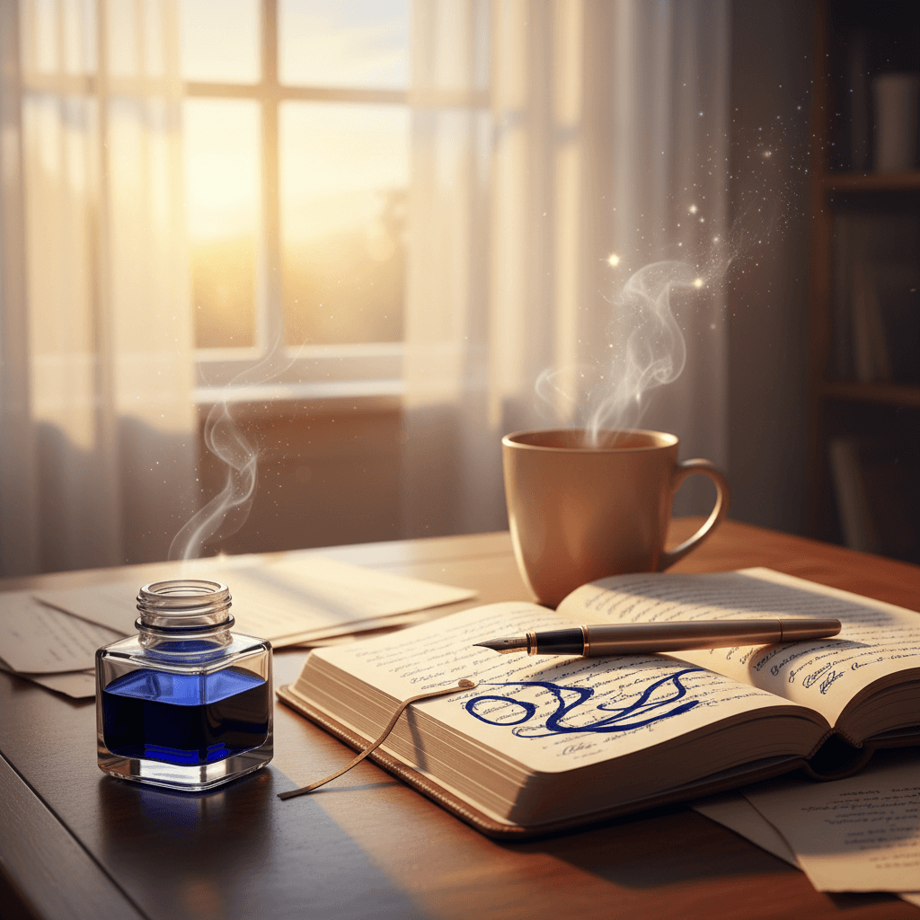 Escribir intenciones: la tinta que no olvida Escribe tus intenciones a diario; la tinta recuerda lo que tu mente olvida. — James Baldwin