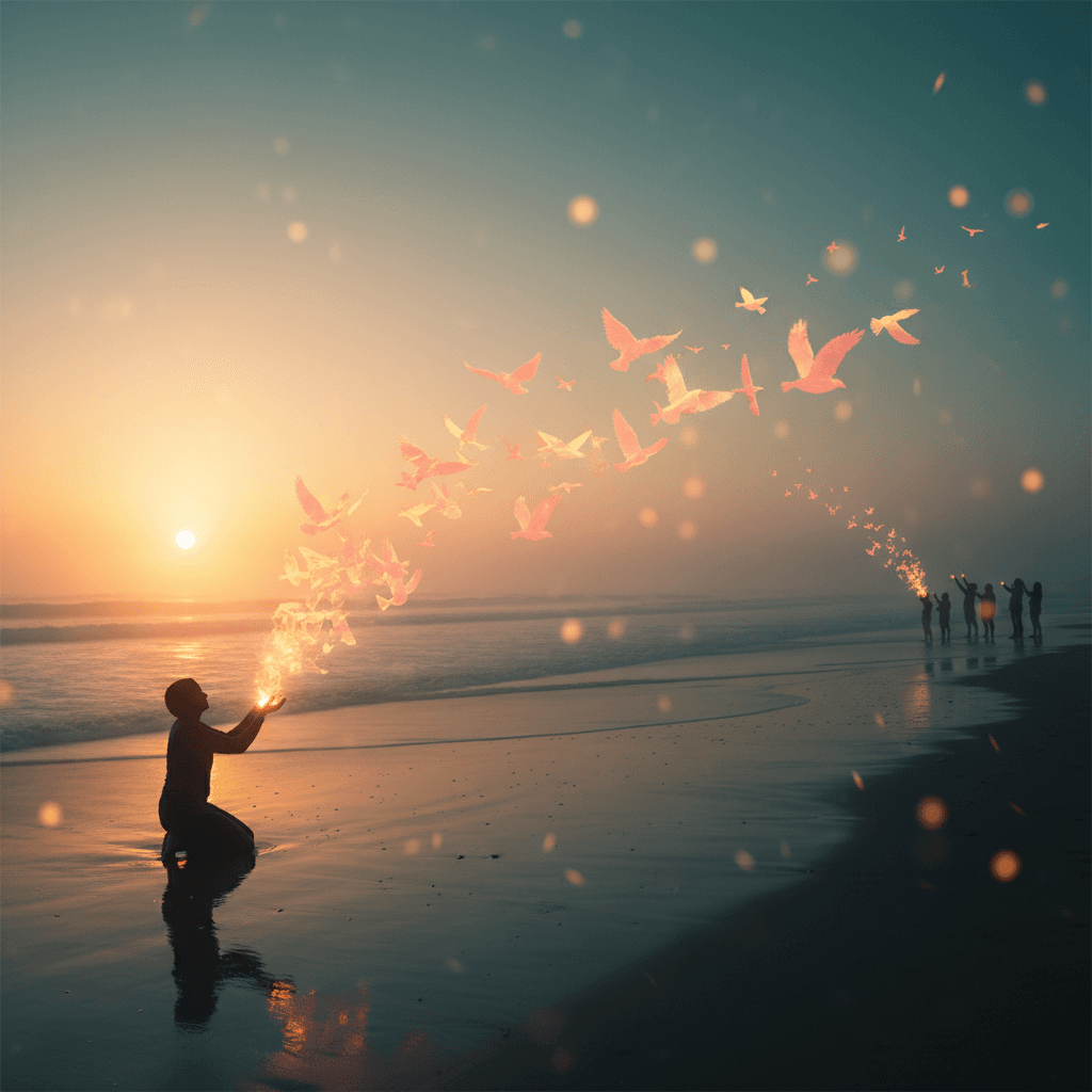 Cuando das desde lo profundo de tu propia alegría, liberas a los demás para hacer lo mismo. — Kahlil Gibran