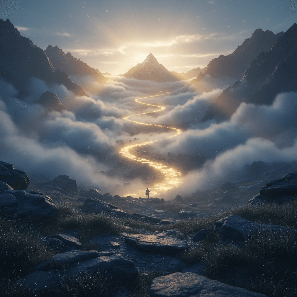 Un propósito claro transforma la niebla en un camino. — Friedrich Nietzsche