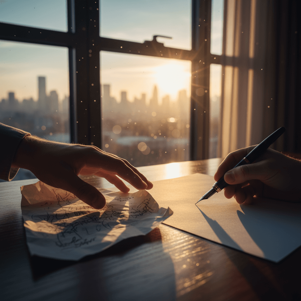 Levanta la vista de la página de la duda y escribe el párrafo del progreso. — Toni Morrison