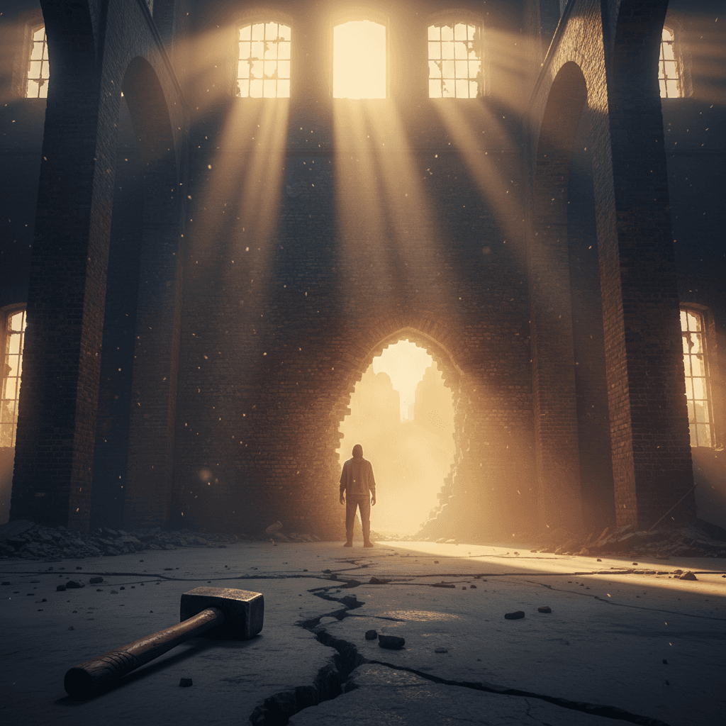 Deja la pared: busca la puerta real No pierdas el tiempo golpeando una pared, con la esperanza de convertirla en una puerta. — Coco Chan