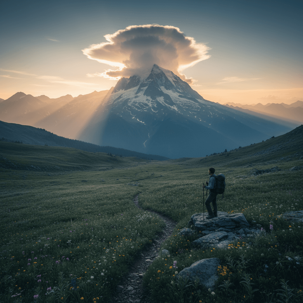 Apuntar alto para conquistar cumbres imprevistas Apunta a la nube más alta; si no la alcanzas, darás con una montaña majestuosa. — Dag Hammarskjöld