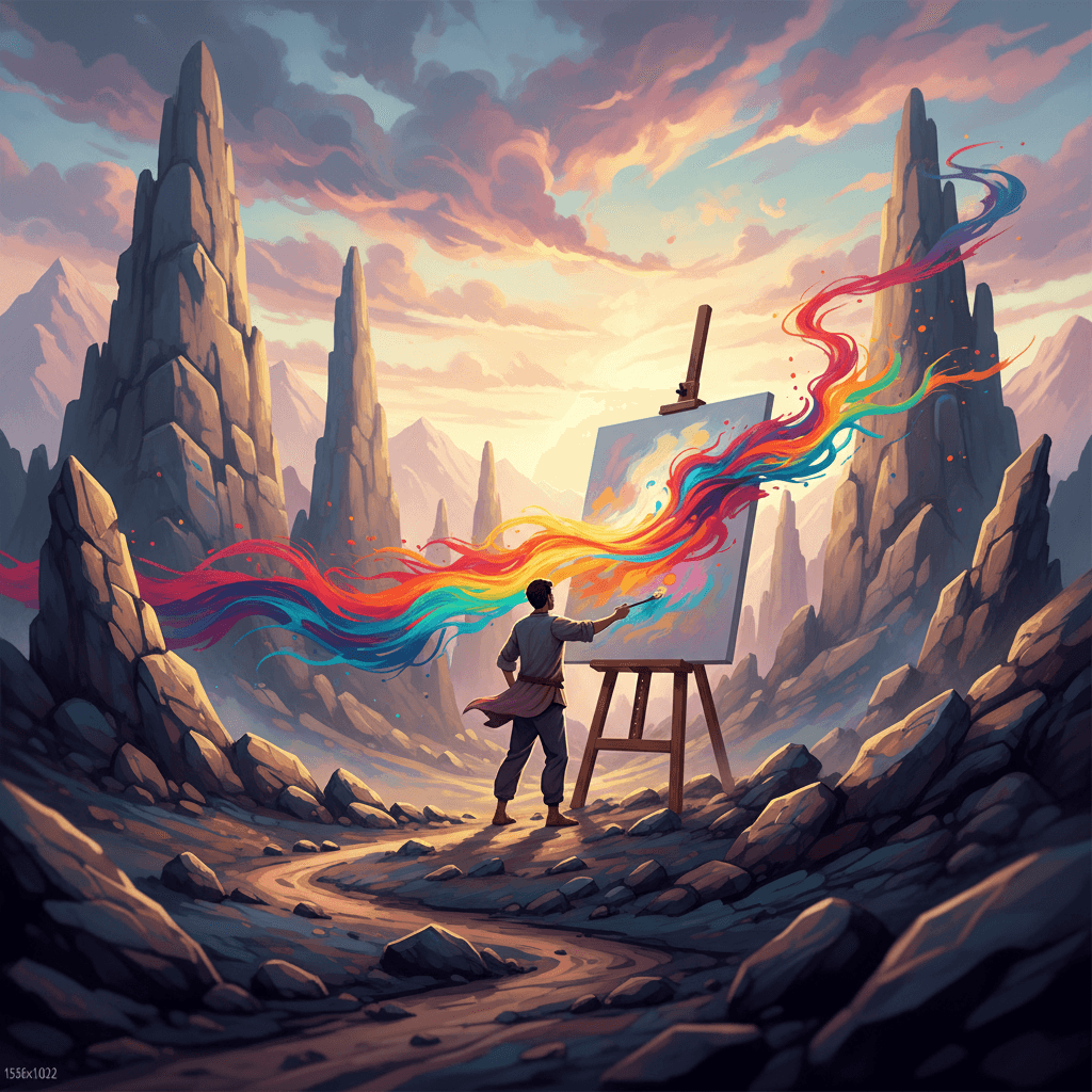 Turn obstacles into the palette for your next masterpiece. — Helen Keller