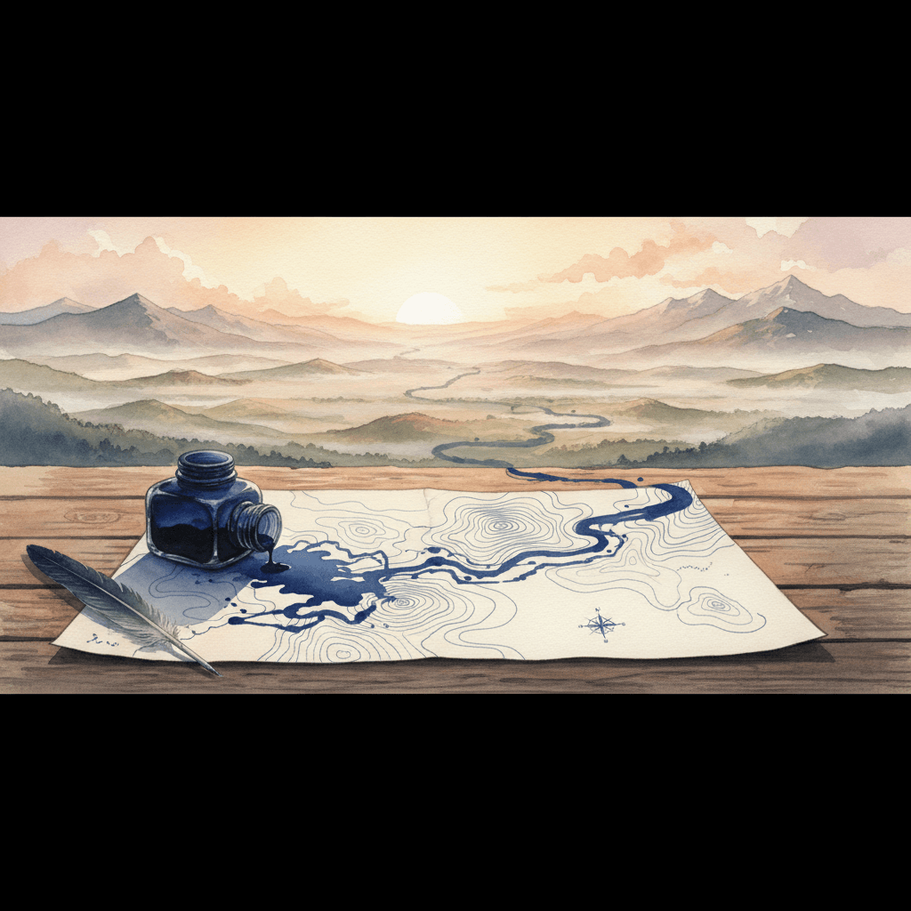 将挫折之墨 化作前路地图 以痛为师 点亮下一程 勇敢启航 步步为营 把你的挫折之墨化作下一段旅程的地图。— 纪伯伦