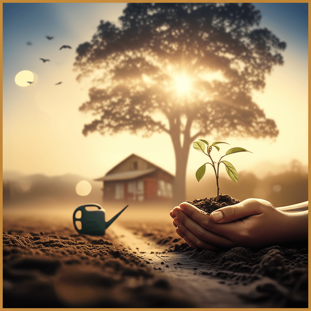 Nurture Today, Grow Tomorrow’s Shade and Shelter Nurture what you care for—each planted tree becomes the birthplace of shade and shelter. — Wangari M