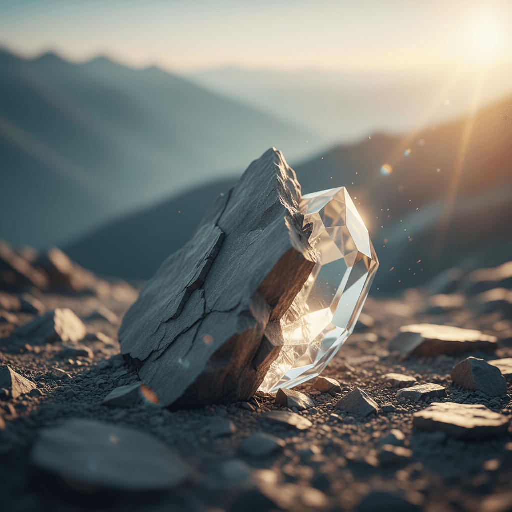 Del fracaso a la sabiduría: pulir cada arista Convierte las aristas ásperas del fracaso en facetas de sabiduría. — Rumi