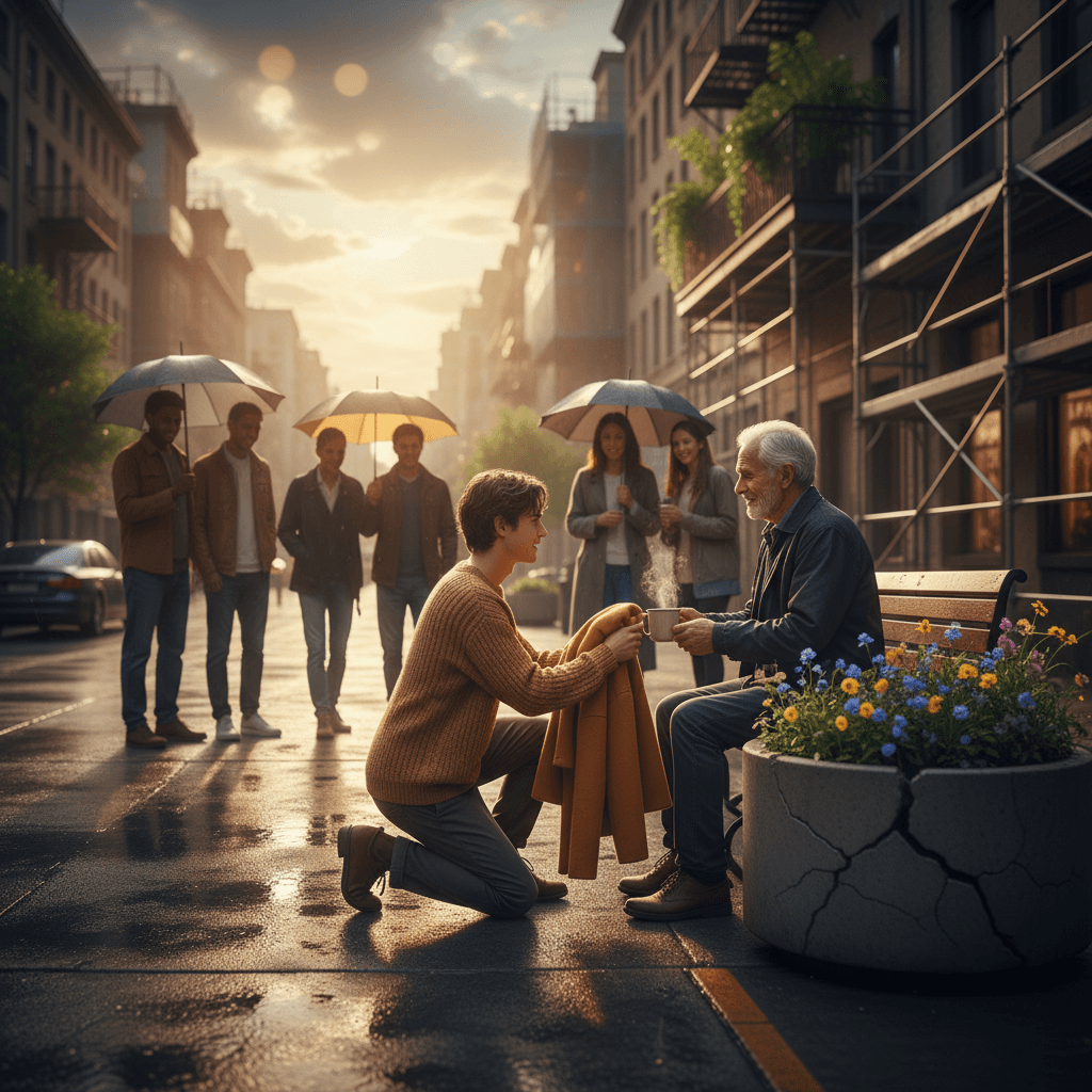 Small acts of tenderness can be freighted with the power to cure a broken world. — Mother Teresa