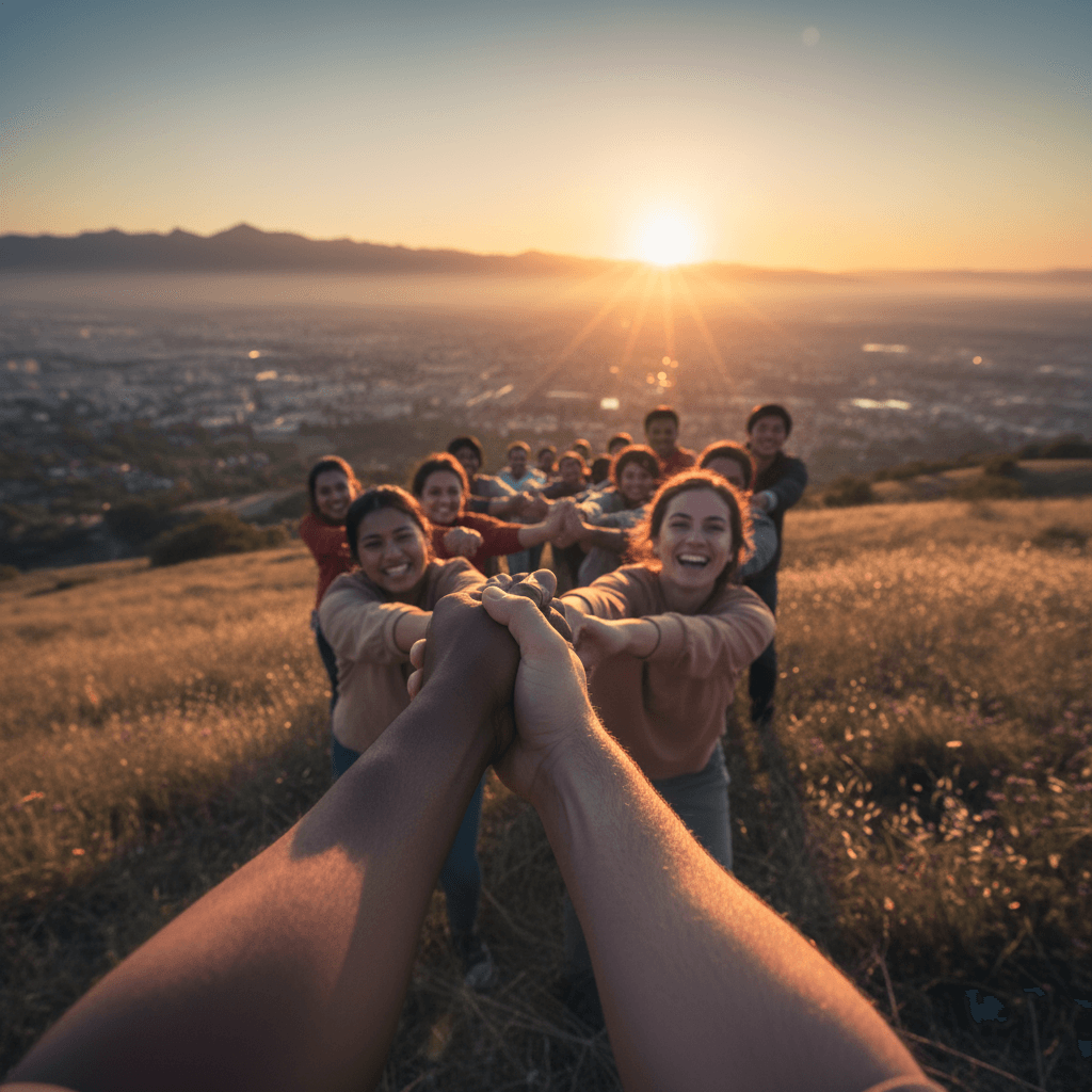 Measure Success by the Hands You Lift Measure success by how many hands you lift, not by how many you step over. — Frederick Douglass