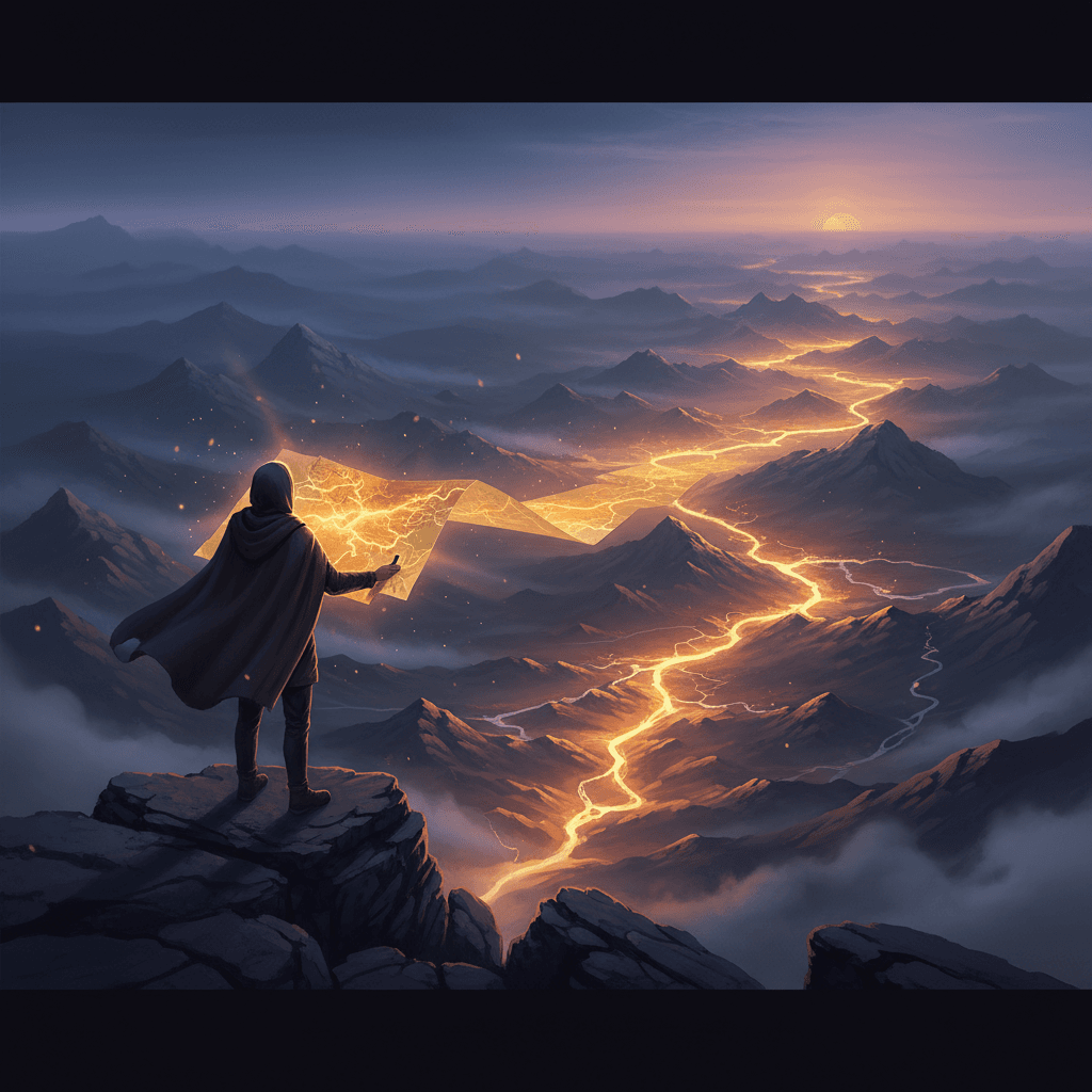 Map your own territory; the unknown becomes familiar through careful passage. — Jorge Luis Borges