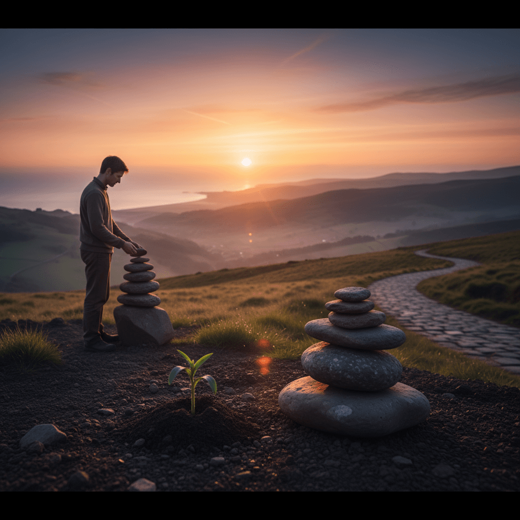 Permanece con insistencia serena: pequeñas acciones, hechas con constancia, redefinen los horizontes. — Viktor E. Frankl