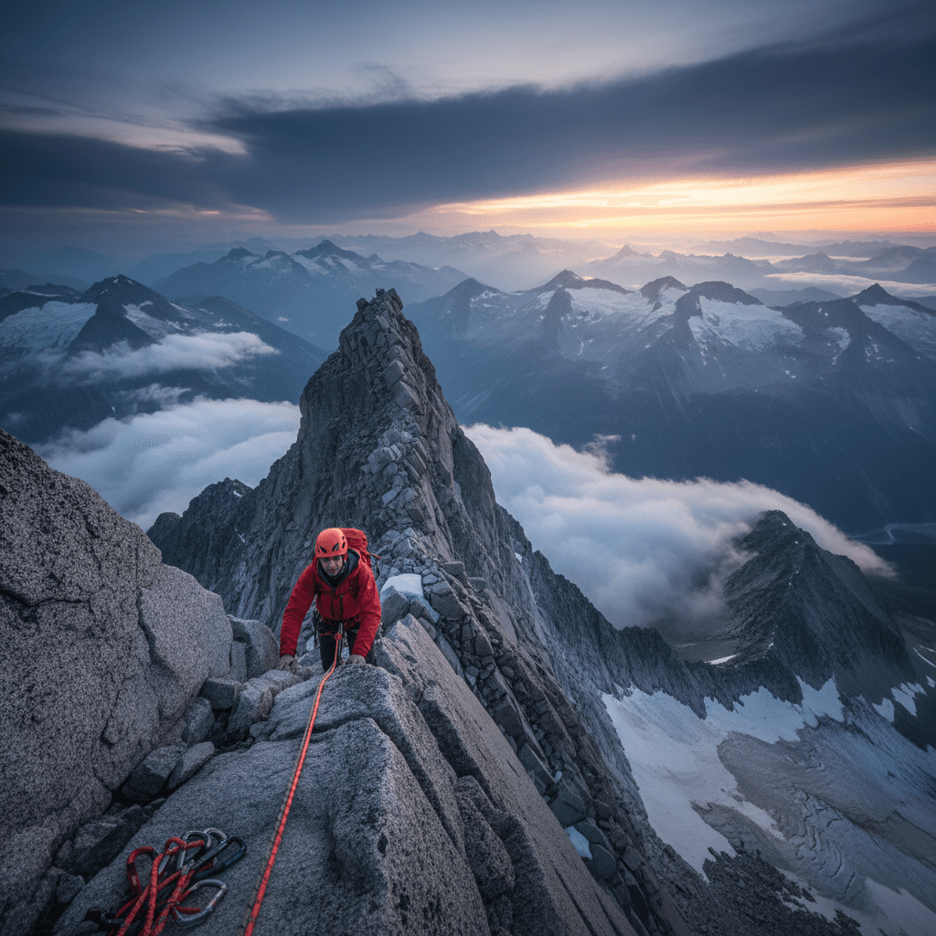 Climb toward what frightens you; the view will widen your courage. — John Muir