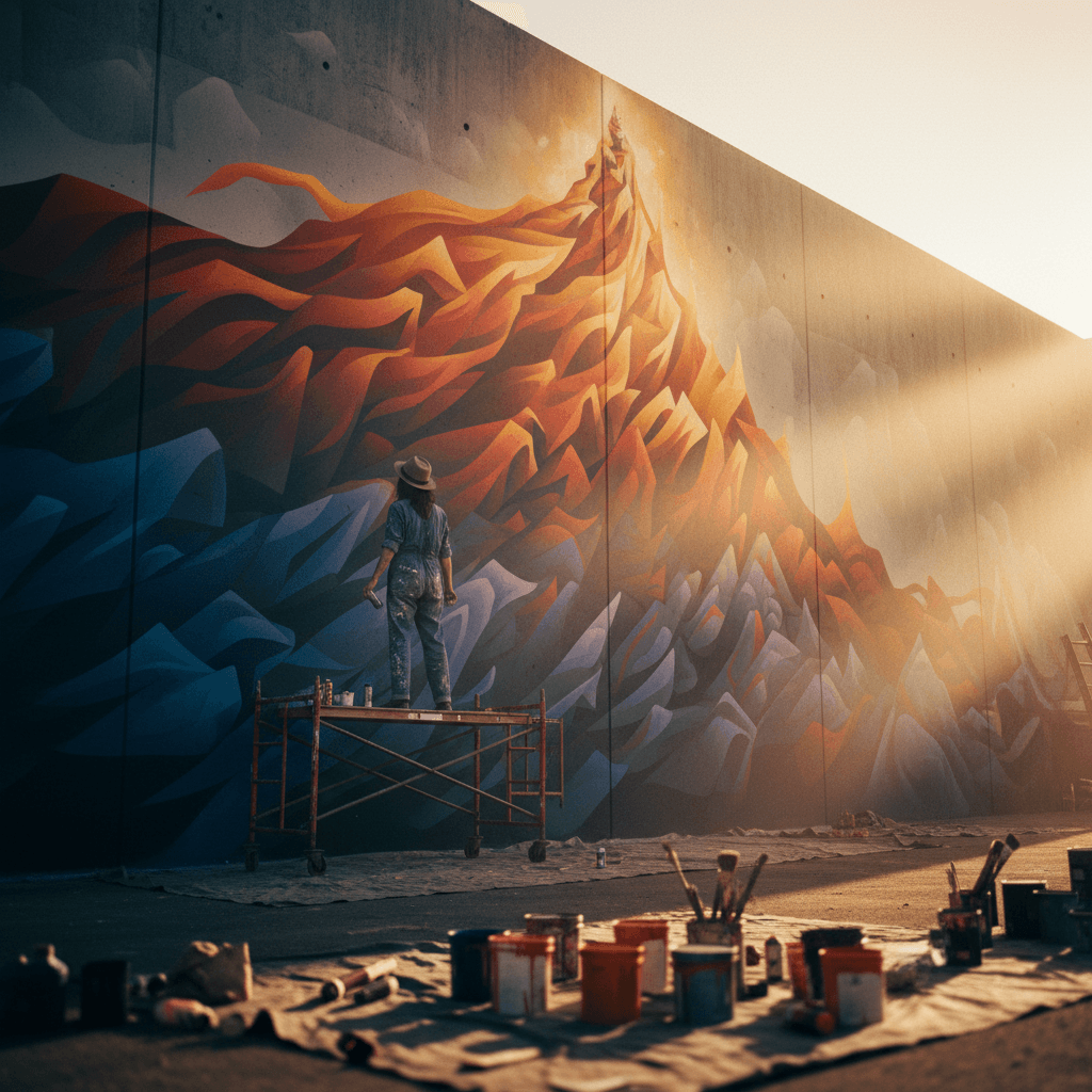 Create beauty that speaks; courage becomes visible through art. — Toni Morrison