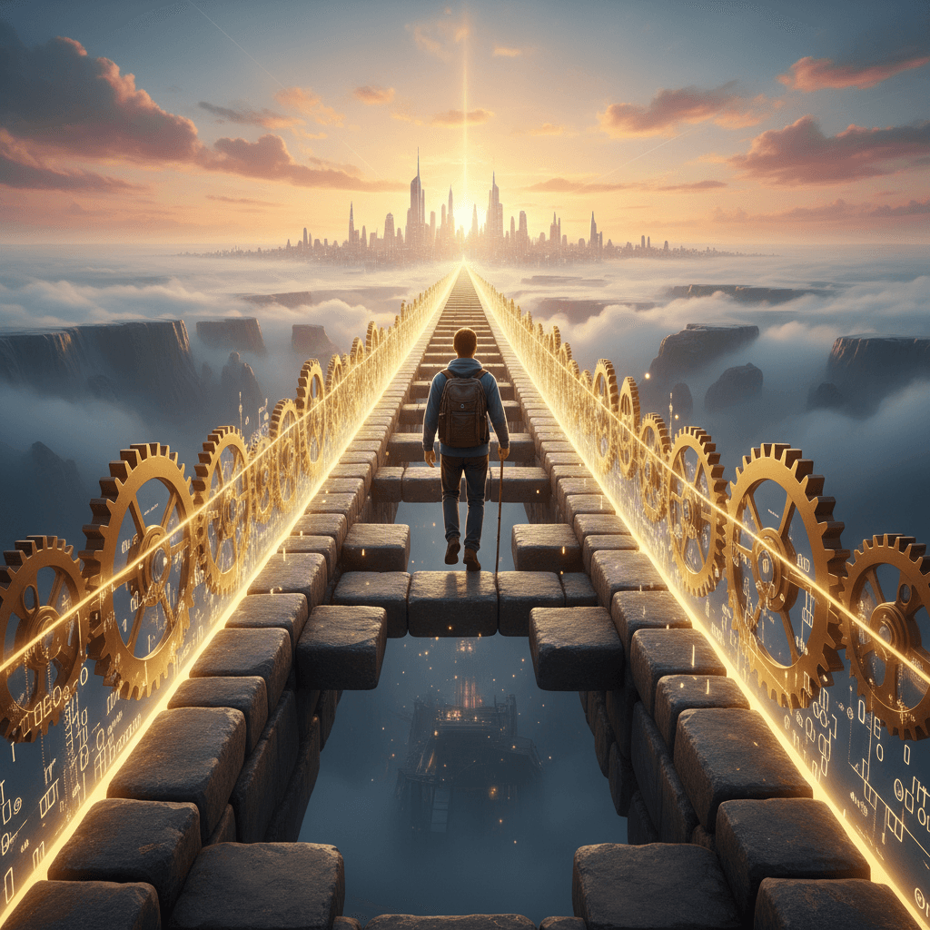 Build bridges with honest effort; they will carry you farther than luck. — Ada Lovelace