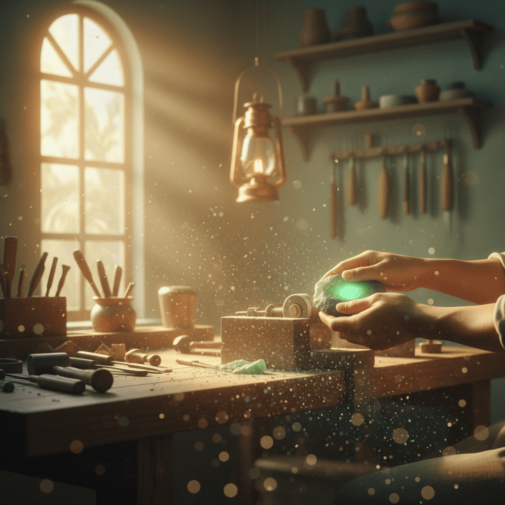 Polish your character like jade; a steady hand shapes a shining future. — Confucius