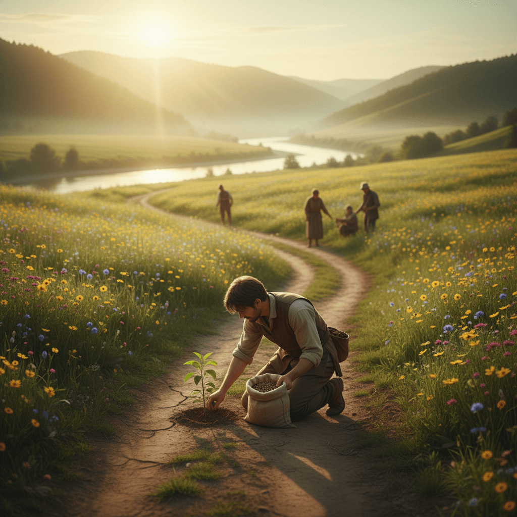 Sow a generous deed and watch a landscape change. — Khaled Hosseini